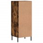 Aparador madera de ingeniería roble ahumado 34,5x34x90 cm de , Aparadores - Ref: Foro24-828553, Precio: 62,39 €, Descuento: %