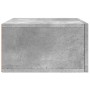 Mesita de noche de pared color gris hormigón 35x35x20 cm de , Taquillas y armarios de almacenamiento - Ref: Foro24-829780, Pr...