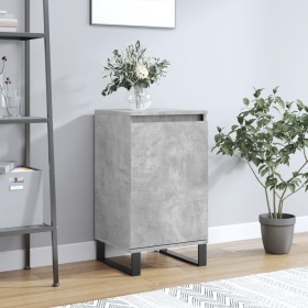 Aparador madera de ingeniería gris hormigón 40x35x70 cm de , Aparadores - Ref: Foro24-831076, Precio: 55,28 €, Descuento: %