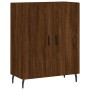 Aparador de madera de ingeniería marrón roble 69,5x34x90 cm de , Aparadores - Ref: Foro24-827747, Precio: 102,79 €, Descuento: %