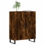Aparador de madera de ingeniería roble ahumado 69,5x34x90 cm de , Aparadores - Ref: Foro24-827753, Precio: 88,97 €, Descuento: %
