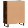 Aparador de madera de ingeniería roble ahumado 69,5x34x90 cm de , Aparadores - Ref: Foro24-827753, Precio: 88,97 €, Descuento: %
