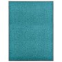 Felpudo lavable azul cian 90x120 cm de , Felpudos - Ref: Foro24-323460, Precio: 60,73 €, Descuento: %