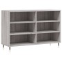 Aparador de madera de ingeniería gris Sonoma 103,5x35x70 cm de , Aparadores - Ref: Foro24-827106, Precio: 72,33 €, Descuento: %