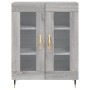 Aparador de madera de ingeniería gris Sonoma 69,5x34x90 cm de , Aparadores - Ref: Foro24-827770, Precio: 87,30 €, Descuento: %
