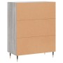 Aparador de madera de ingeniería gris Sonoma 69,5x34x90 cm de , Aparadores - Ref: Foro24-827770, Precio: 87,30 €, Descuento: %