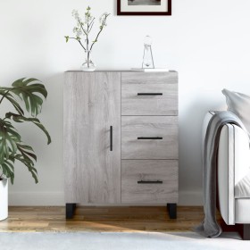 Aparador de madera de ingeniería gris Sonoma 69,5x34x90 cm de , Aparadores - Ref: Foro24-827946, Precio: 101,42 €, Descuento: %