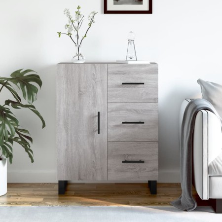 Aparador de madera de ingeniería gris Sonoma 69,5x34x90 cm de , Aparadores - Ref: Foro24-827946, Precio: 101,42 €, Descuento: %