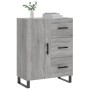 Aparador de madera de ingeniería gris Sonoma 69,5x34x90 cm de , Aparadores - Ref: Foro24-827946, Precio: 101,42 €, Descuento: %