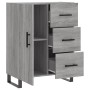 Aparador de madera de ingeniería gris Sonoma 69,5x34x90 cm de , Aparadores - Ref: Foro24-827946, Precio: 101,42 €, Descuento: %