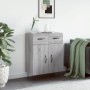 Aparador de madera de ingeniería gris Sonoma 69,5x34x90 cm de , Aparadores - Ref: Foro24-827978, Precio: 85,31 €, Descuento: %