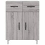Aparador de madera de ingeniería gris Sonoma 69,5x34x90 cm de , Aparadores - Ref: Foro24-827978, Precio: 85,31 €, Descuento: %
