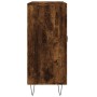 Aparador de madera de ingeniería roble ahumado 90x34x80 cm de , Aparadores - Ref: Foro24-828105, Precio: 74,21 €, Descuento: %