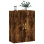 Armario de pared roble ahumado 69,5x34x90 cm de , Aparadores - Ref: Foro24-828409, Precio: 80,43 €, Descuento: %