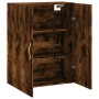 Armario de pared roble ahumado 69,5x34x90 cm de , Aparadores - Ref: Foro24-828409, Precio: 80,43 €, Descuento: %