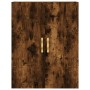 Armario de pared roble ahumado 69,5x34x90 cm de , Aparadores - Ref: Foro24-828409, Precio: 80,43 €, Descuento: %