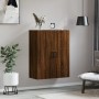 Armario de pared marrón roble 69,5x34x90 cm de , Aparadores - Ref: Foro24-828435, Precio: 78,89 €, Descuento: %