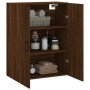 Armario de pared marrón roble 69,5x34x90 cm de , Aparadores - Ref: Foro24-828435, Precio: 78,89 €, Descuento: %