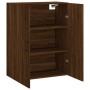 Armario de pared marrón roble 69,5x34x90 cm de , Aparadores - Ref: Foro24-828435, Precio: 78,89 €, Descuento: %
