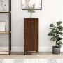 Aparador madera de ingeniería marrón roble 34,5x34x90 cm de , Aparadores - Ref: Foro24-828547, Precio: 61,65 €, Descuento: %