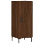 Aparador madera de ingeniería marrón roble 34,5x34x90 cm de , Aparadores - Ref: Foro24-828547, Precio: 61,65 €, Descuento: %