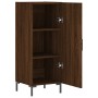 Aparador madera de ingeniería marrón roble 34,5x34x90 cm de , Aparadores - Ref: Foro24-828547, Precio: 61,65 €, Descuento: %