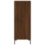 Aparador madera de ingeniería marrón roble 34,5x34x90 cm de , Aparadores - Ref: Foro24-828547, Precio: 61,65 €, Descuento: %