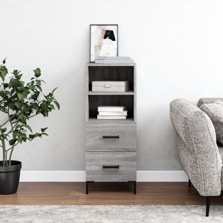 Aparador madera de ingeniería gris Sonoma 34,5x34x90 cm de , Aparadores - Ref: Foro24-828674, Precio: 56,92 €, Descuento: %