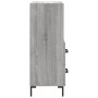 Aparador madera de ingeniería gris Sonoma 34,5x34x90 cm de , Aparadores - Ref: Foro24-828674, Precio: 56,92 €, Descuento: %