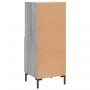 Aparador madera de ingeniería gris Sonoma 34,5x34x90 cm de , Aparadores - Ref: Foro24-828674, Precio: 56,92 €, Descuento: %