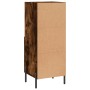 Aparador madera de ingeniería roble ahumado 34,5x34x90 cm de , Aparadores - Ref: Foro24-828681, Precio: 58,66 €, Descuento: %