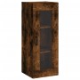 Armario de pared roble ahumado 34,5x34x90 cm de , Aparadores - Ref: Foro24-828913, Precio: 51,88 €, Descuento: %