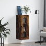 Armario de pared roble ahumado 34,5x34x90 cm de , Aparadores - Ref: Foro24-828913, Precio: 51,88 €, Descuento: %