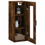 Armario de pared roble ahumado 34,5x34x90 cm de , Aparadores - Ref: Foro24-828913, Precio: 51,88 €, Descuento: %