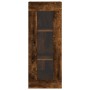 Armario de pared roble ahumado 34,5x34x90 cm de , Aparadores - Ref: Foro24-828913, Precio: 51,88 €, Descuento: %