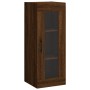 Armario de pared marrón roble 34,5x34x90 cm de , Aparadores - Ref: Foro24-828939, Precio: 52,80 €, Descuento: %