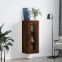 Armario de pared marrón roble 34,5x34x90 cm de , Aparadores - Ref: Foro24-828939, Precio: 52,80 €, Descuento: %