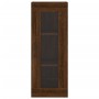 Armario de pared marrón roble 34,5x34x90 cm de , Aparadores - Ref: Foro24-828939, Precio: 52,80 €, Descuento: %