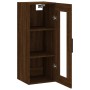Armario de pared marrón roble 34,5x34x90 cm de , Aparadores - Ref: Foro24-828939, Precio: 52,80 €, Descuento: %