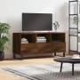 Mueble de TV madera de ingeniería marrón roble 102x36x50 cm de , Muebles TV - Ref: Foro24-829067, Precio: 85,50 €, Descuento: %