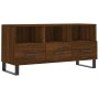 Mueble de TV madera de ingeniería marrón roble 102x36x50 cm de , Muebles TV - Ref: Foro24-829067, Precio: 85,50 €, Descuento: %