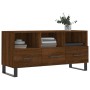 Mueble de TV madera de ingeniería marrón roble 102x36x50 cm de , Muebles TV - Ref: Foro24-829067, Precio: 85,50 €, Descuento: %