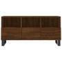 Mueble de TV madera de ingeniería marrón roble 102x36x50 cm de , Muebles TV - Ref: Foro24-829067, Precio: 85,50 €, Descuento: %