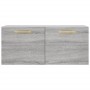 Armario de pared madera de ingeniería gris Sonoma 80x36,5x35 cm de , Taquillas y armarios de almacenamiento - Ref: Foro24-830...