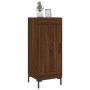 Aparador madera de ingeniería marrón roble 34,5x34x90 cm de , Aparadores - Ref: Foro24-830451, Precio: 62,54 €, Descuento: %