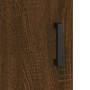 Aparador madera de ingeniería marrón roble 34,5x34x90 cm de , Aparadores - Ref: Foro24-830451, Precio: 62,54 €, Descuento: %