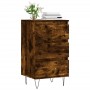 Aparador madera de ingeniería roble ahumado 40x35x70 cm de , Aparadores - Ref: Foro24-831097, Precio: 59,85 €, Descuento: %