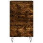 Aparador madera de ingeniería roble ahumado 40x35x70 cm de , Aparadores - Ref: Foro24-831097, Precio: 59,85 €, Descuento: %