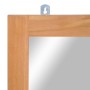 Espejo de pared madera de teca maciza 50x70 cm de , Espejos - Ref: Foro24-246501, Precio: 58,35 €, Descuento: %