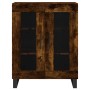 Aparador de madera de ingeniería roble ahumado 69,5x34x90 cm de , Aparadores - Ref: Foro24-827817, Precio: 86,83 €, Descuento: %